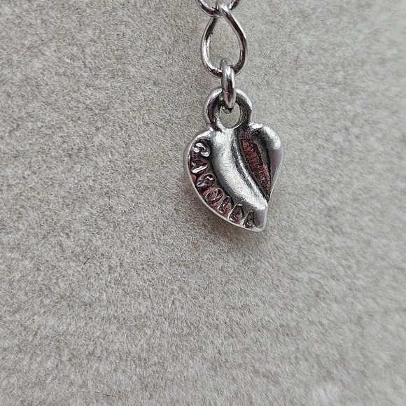 VINTAGE Carolee Silver Tone Glass Rhinestone 3D Sphere Ball Necklace Signed - Picture 5 of 6